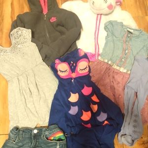 Girls size 4/5 clothing bundle